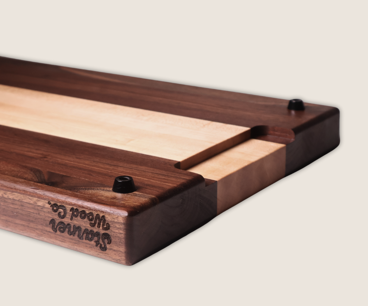 Walnut and Maple Cutting Board