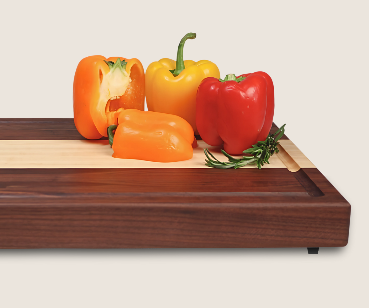 Walnut and Maple Cutting Board